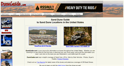 Desktop Screenshot of duneguide.com